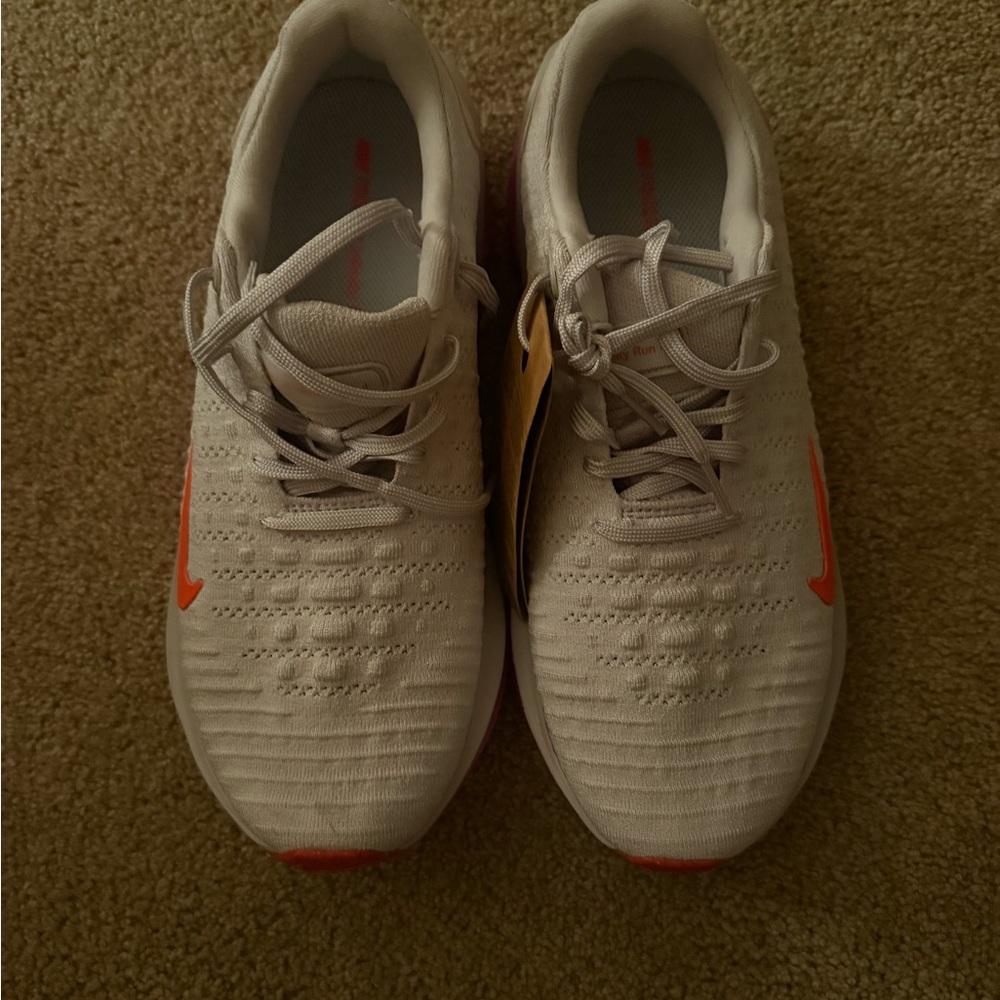 Nike ReactX Infinity Run 4 Mens Size 8.5 Vast Grey Hyper Violet DR2665 011 - Picture 2 of 6